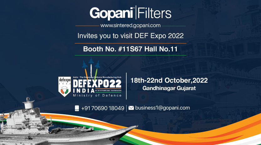Gopani Invites you to Visit DEF Expo - 2022